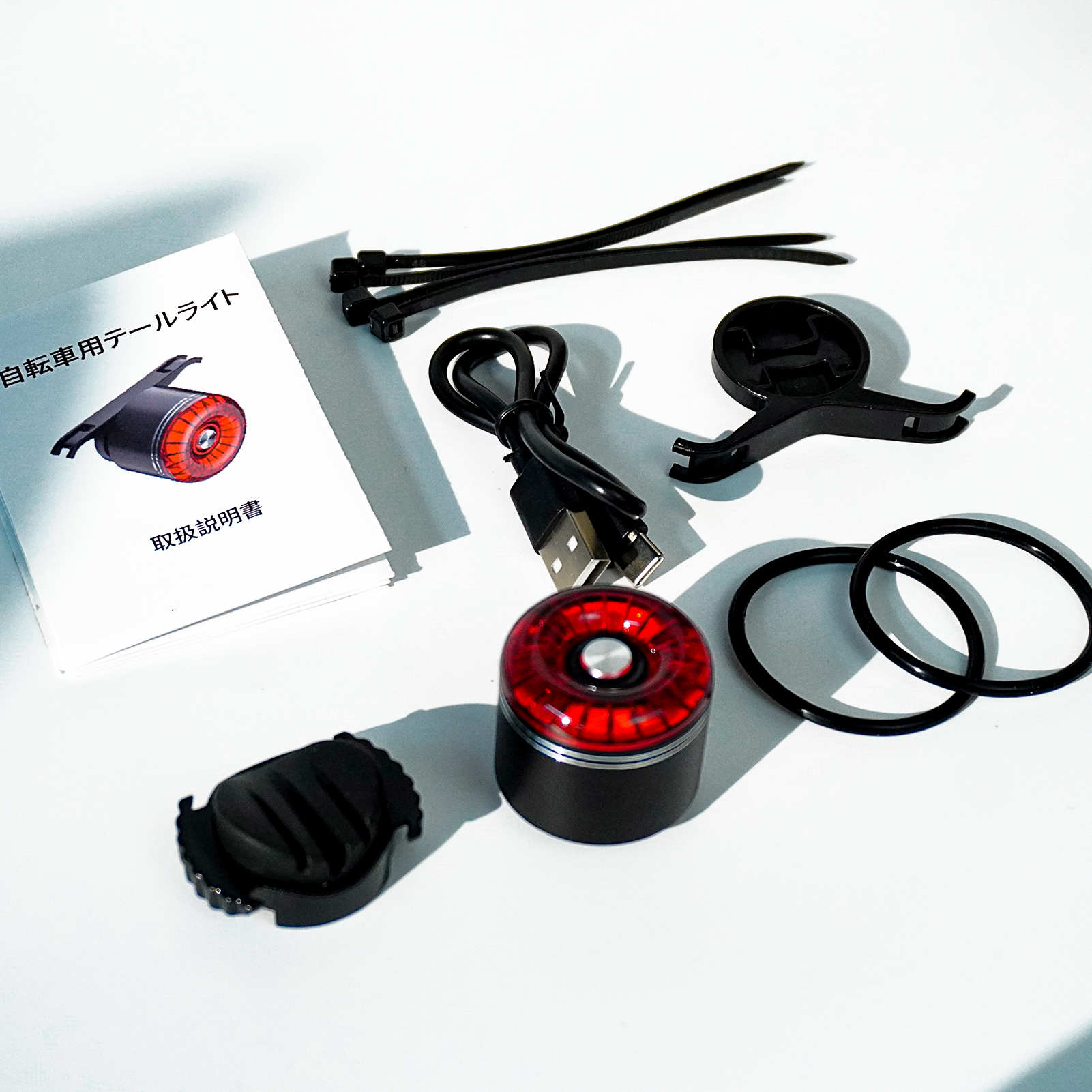 Amazon | roseddy テールライト 自転車 リアライト usb 充電式 高輝度